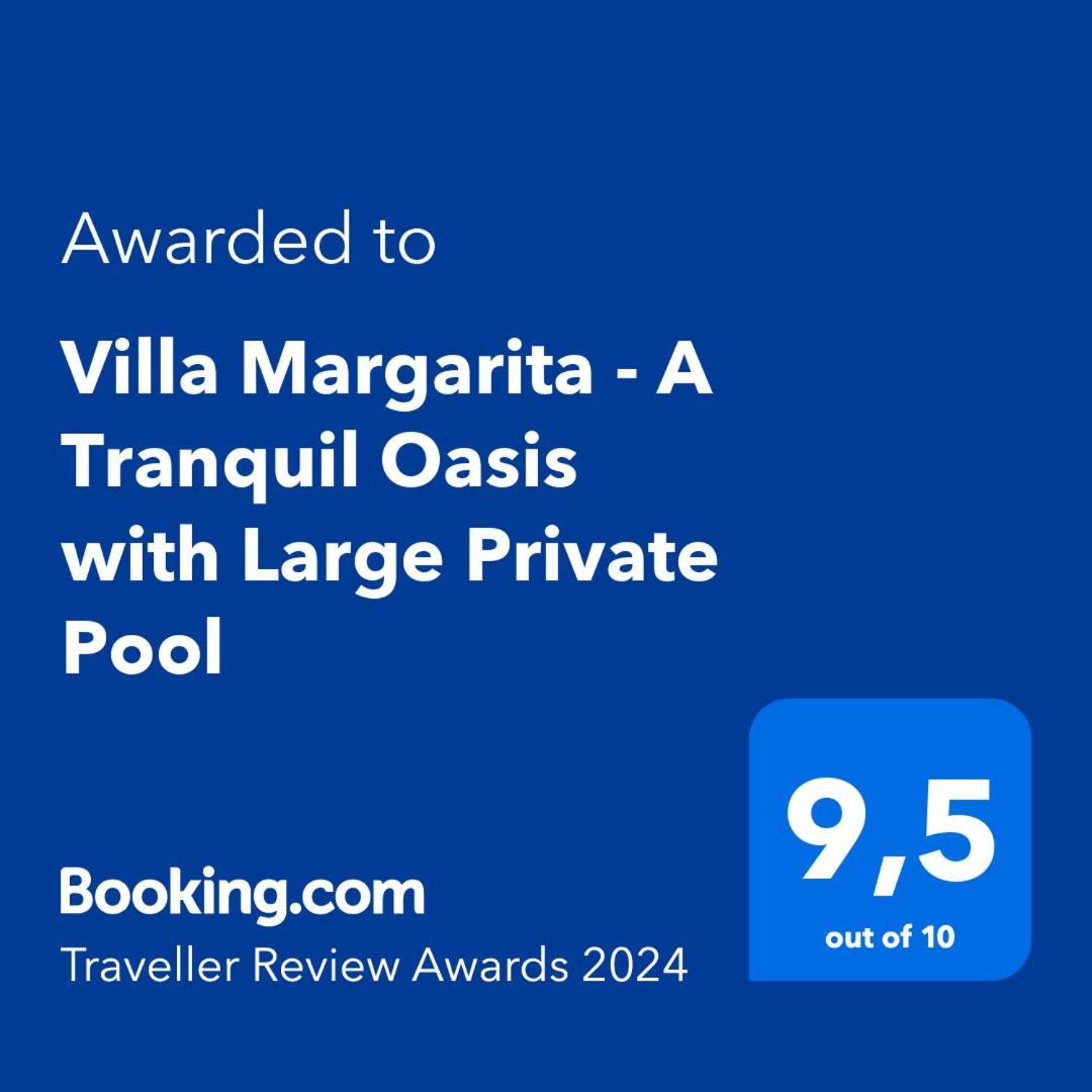 Villa Margarita - A Tranquil Oasis With Large Private Pool 哈维亚 外观 照片